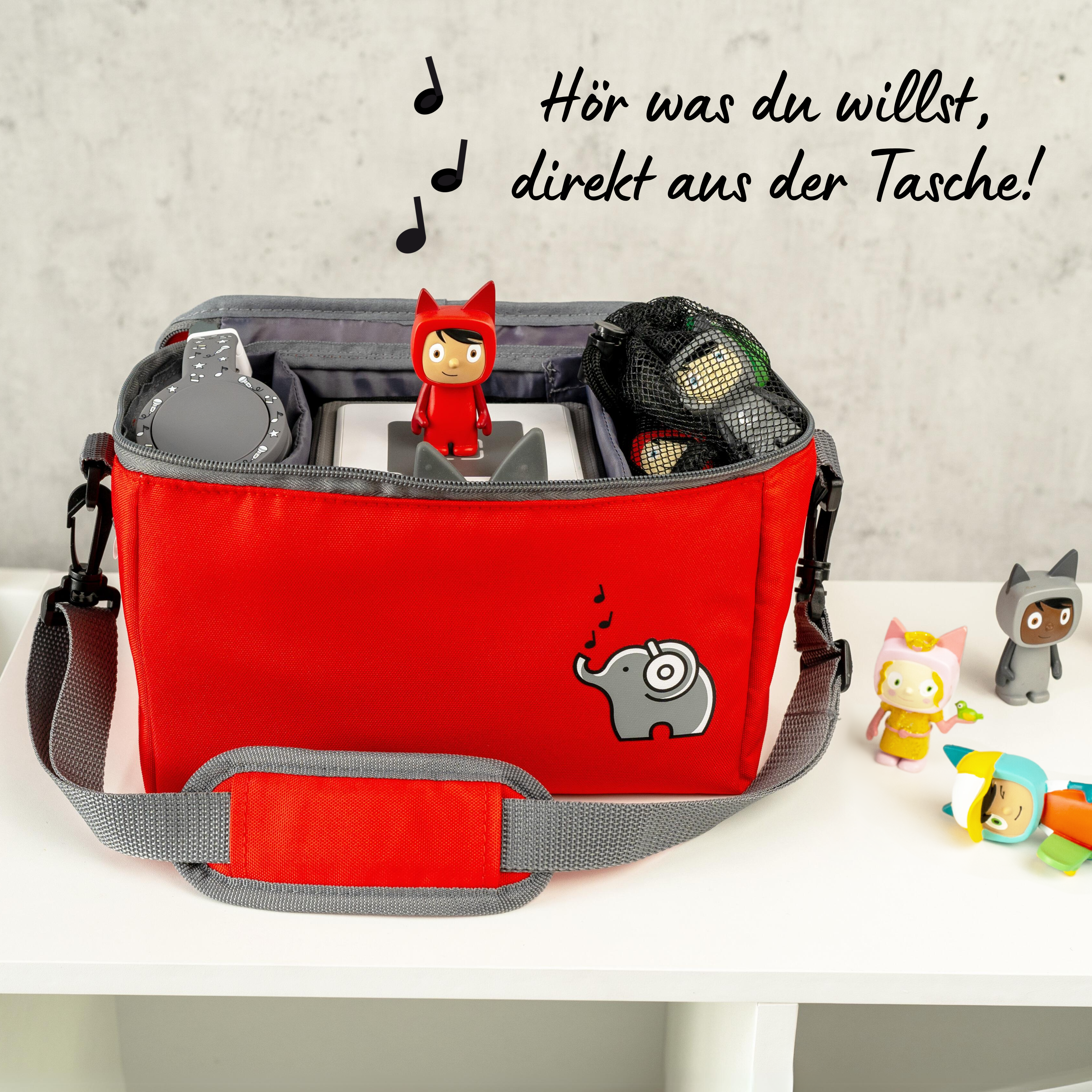 Musikbox-Tasche für Toniebox/Tigerbox und Zubehör