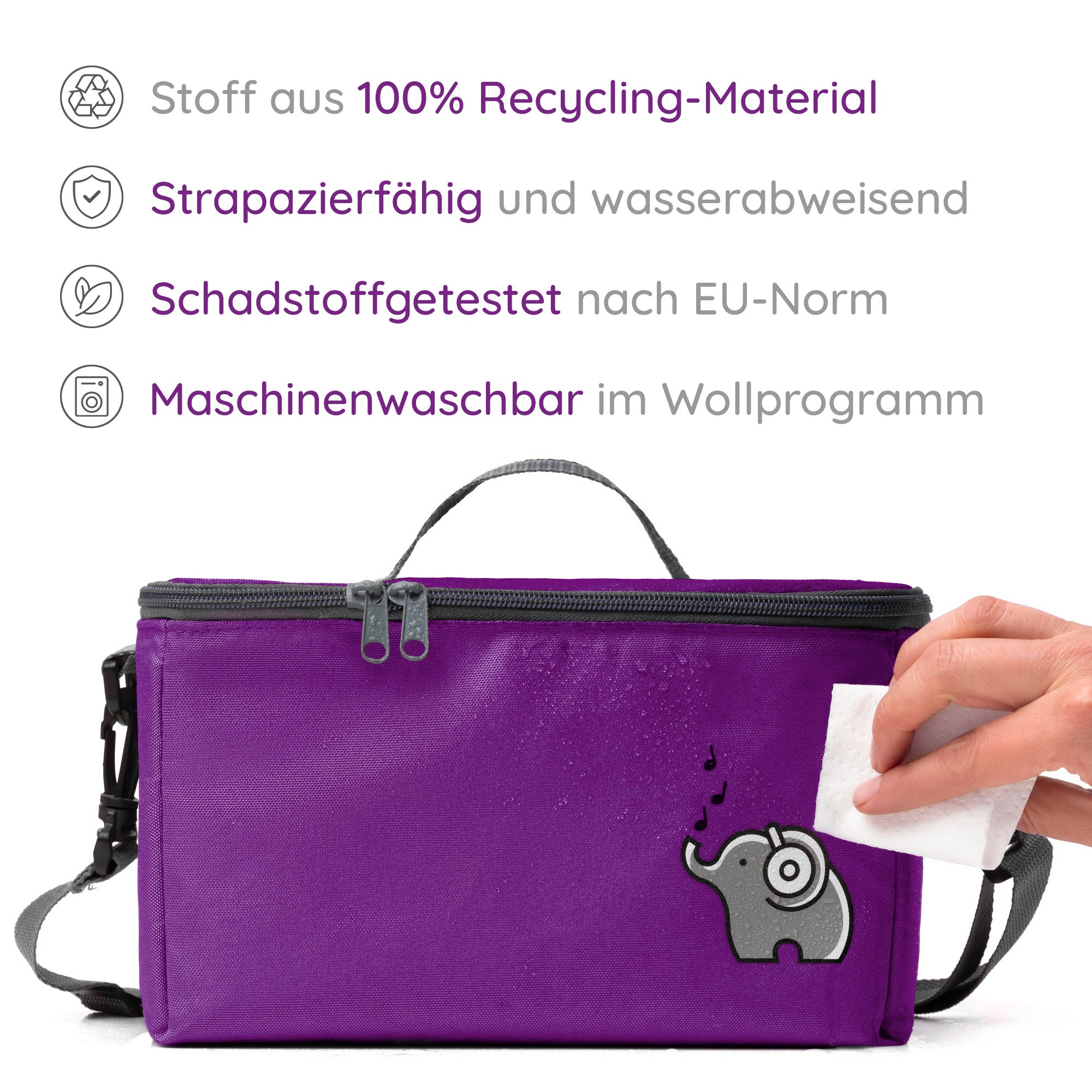 Musikbox-Tasche für Toniebox/Tigerbox und Zubehör